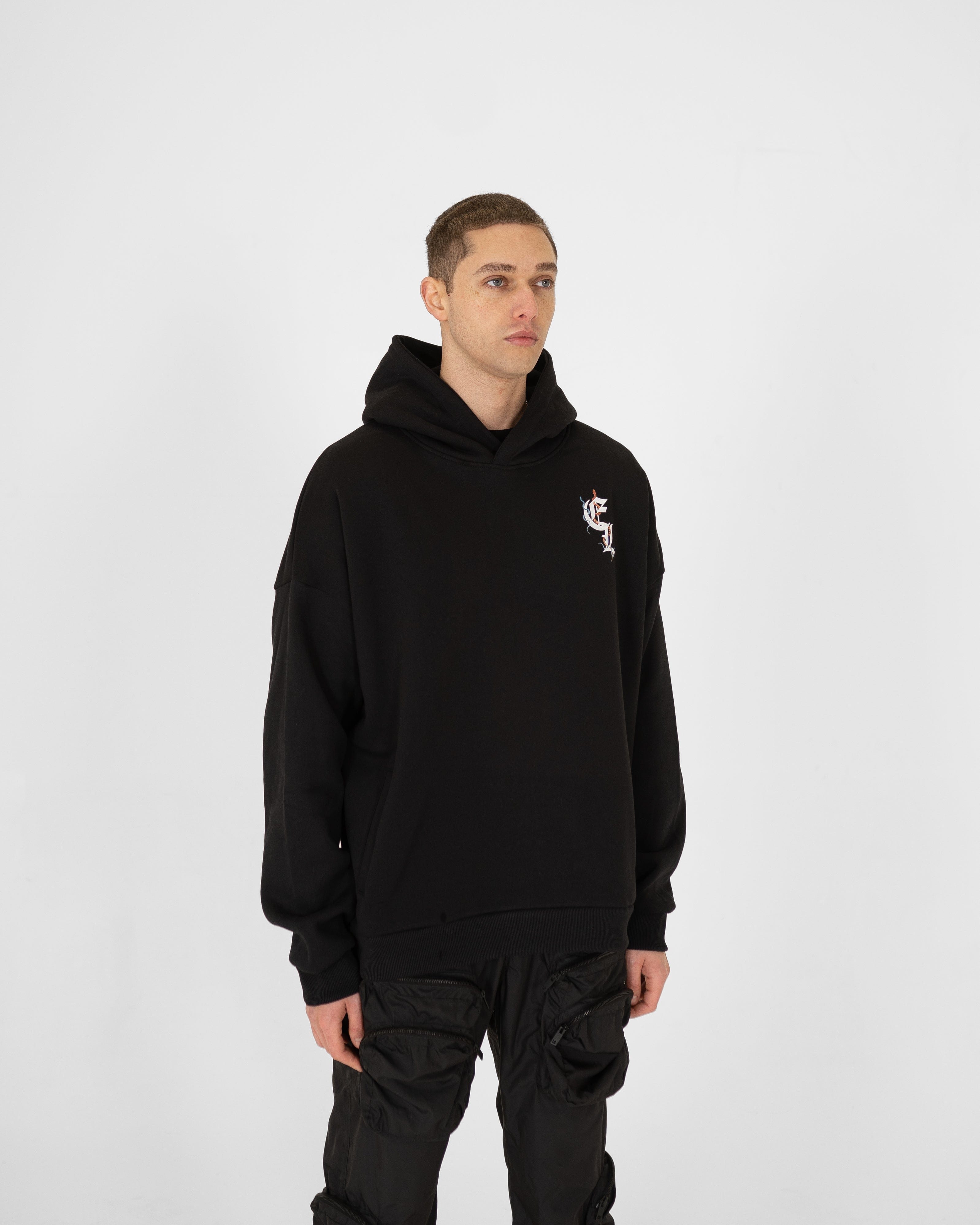 Fear of clearance god monogram hoodie